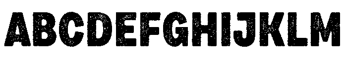 Draft Natural Condensed Black Font UPPERCASE
