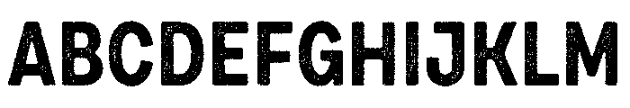 Draft Natural Condensed Bold Font UPPERCASE