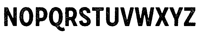Draft Natural Condensed Bold Font UPPERCASE