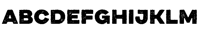 Draft Natural Extra Expanded Black Font UPPERCASE