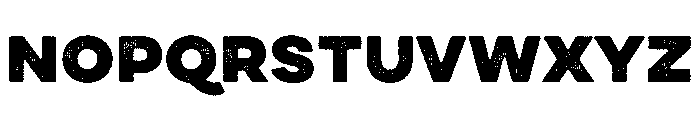 Draft Natural Extra Expanded Black Font UPPERCASE