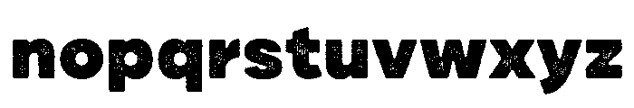 Draft Natural Extra Expanded Black Font LOWERCASE
