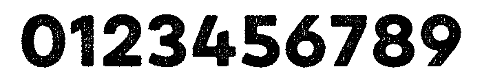 Draft Natural Extra Expanded Bold Font OTHER CHARS