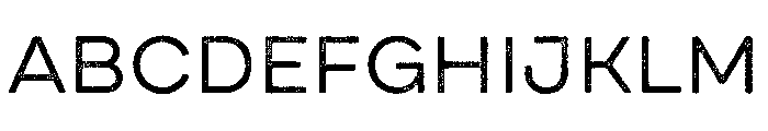 Draft Natural Extra Expanded Regular Font UPPERCASE
