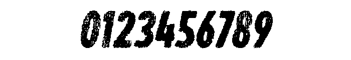 Draft Natural Lo Res Compressed Black Italic Font OTHER CHARS