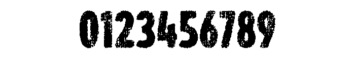 Draft Natural Lo Res Compressed Black Font OTHER CHARS