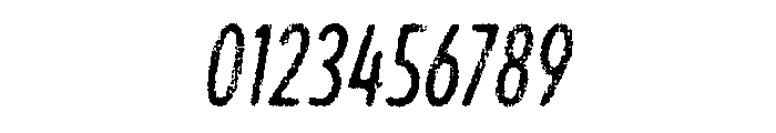 Draft Natural Lo Res Compressed Medium Italic Font OTHER CHARS