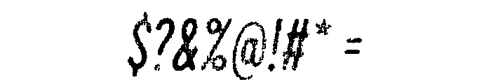 Draft Natural Lo Res Compressed Medium Italic Font OTHER CHARS