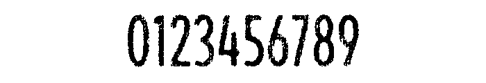 Draft Natural Lo Res Compressed Medium Font OTHER CHARS