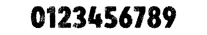 Draft Natural Lo Res Condensed Black Font OTHER CHARS