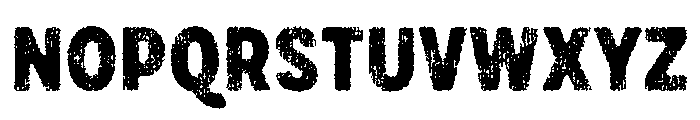 Draft Natural Lo Res Condensed Black Font UPPERCASE