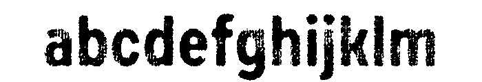 Draft Natural Lo Res Condensed Bold FONT