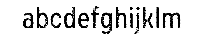 Draft Natural Lo Res Condensed Medium FONT