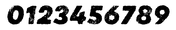 Draft Natural Lo Res Extra Expanded Black Italic Font OTHER CHARS