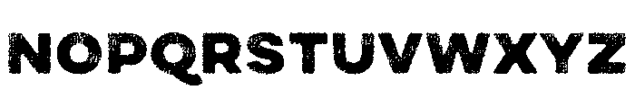 Draft Natural Lo Res Extra Expanded Black Font UPPERCASE