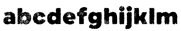 Draft Natural Lo Res Extra Expanded Black FONT