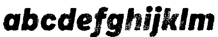Draft Natural Lo Res Normal Black Italic FONT