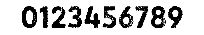 Draft Natural Lo Res Normal Bold Font OTHER CHARS