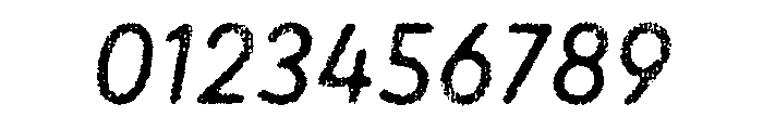 Draft Natural Lo Res Normal Medium Italic Font OTHER CHARS
