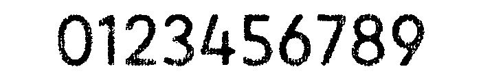 Draft Natural Lo Res Normal Medium Font OTHER CHARS