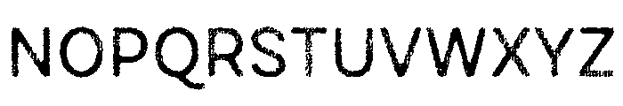 Draft Natural Lo Res Normal Medium Font UPPERCASE