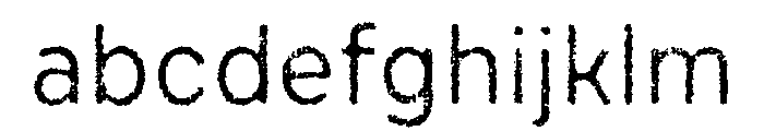 Draft Natural Lo Res Normal Regular FONT