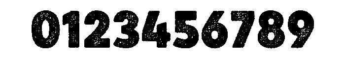 Draft Natural Normal Black Font OTHER CHARS