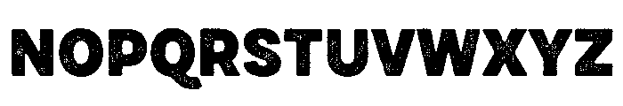Draft Natural Normal Black Font UPPERCASE