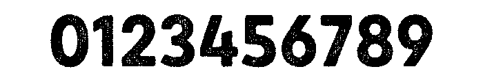 Draft Natural Normal Bold Font OTHER CHARS