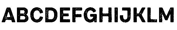 Draft Natural Normal Bold Font UPPERCASE