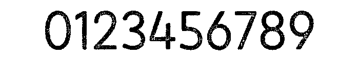 Draft Natural Normal Regular Font OTHER CHARS