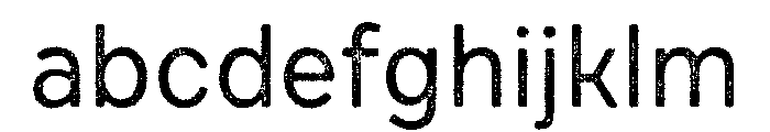 Draft Natural Normal Regular FONT