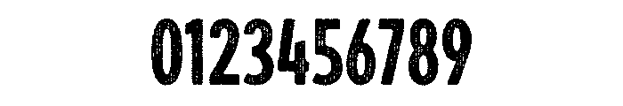 Draft Natural Two Compressed Bold Font OTHER CHARS