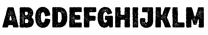 Draft Natural Two Condensed Black Font UPPERCASE