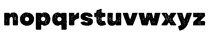 Draft Natural Two Extra Expanded Black Font LOWERCASE