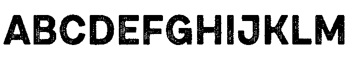 Draft Natural Two Normal Bold Font UPPERCASE