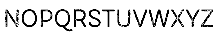 Draft Natural Two Normal Regular Font UPPERCASE