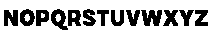 Draft Normal Black Font UPPERCASE