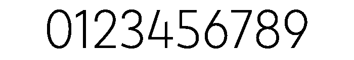 Draft Normal Light Font OTHER CHARS
