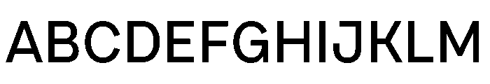 Draft Normal Medium Font UPPERCASE