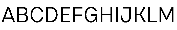 Draft Normal Regular Font UPPERCASE