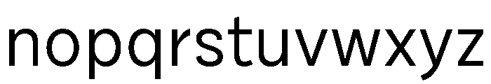 Draft Normal Regular Font LOWERCASE