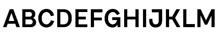 Draft Normal Semi Bold Font UPPERCASE