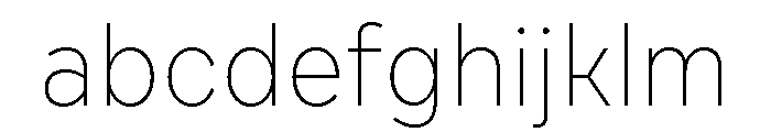 Draft Normal Thin FONT