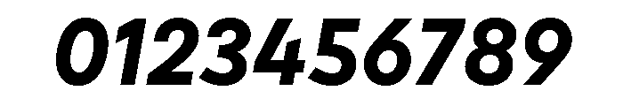 Draft Wide Bold Italic Font OTHER CHARS