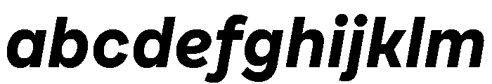 Draft Wide Bold Italic FONT