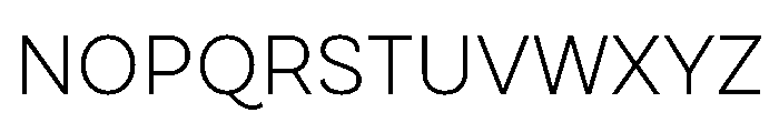 Draft Wide Light Font UPPERCASE