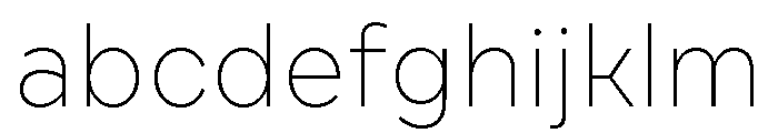 Draft Wide Thin FONT