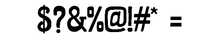 Dranskof Regular Font OTHER CHARS