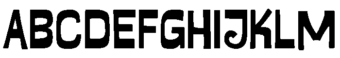 Dranskof Regular Font UPPERCASE